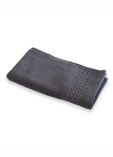 Ligne de linge de bain pur coton épais Anthracite