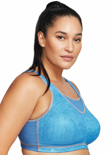 Brassière Sport spécial Grande taille Jean clair