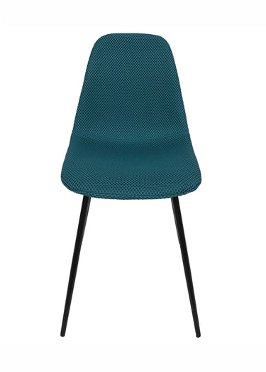 Set 4 Chaises design maille mesh ATOME Bleu