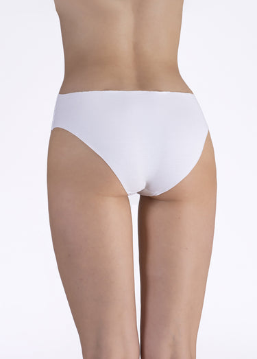 Culottes invisibles sans coutures Blanc Lot2