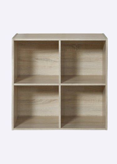COMPO Cube de rangement 4 cases 2M Marron