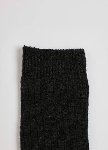 Paire de chaussettes chaudes et douces Noir