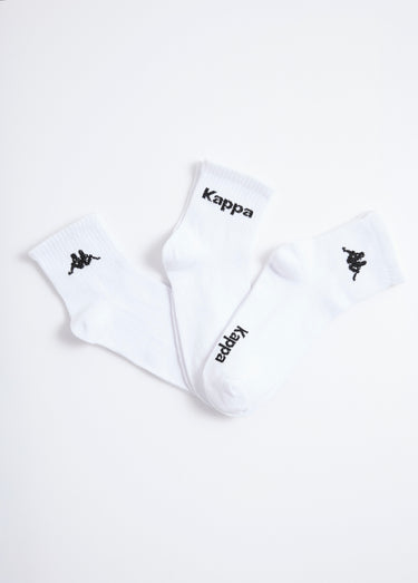 Chaussettes de sport à côtes, clair Blanc