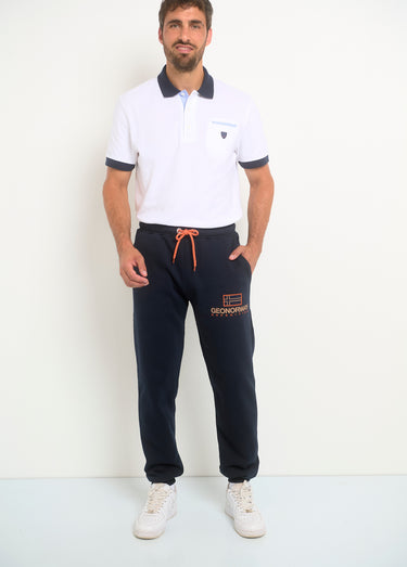 Pantalon de jogging lien contrasté Marine