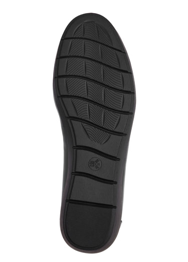 Ballerines compensées vernies Vernis Noir