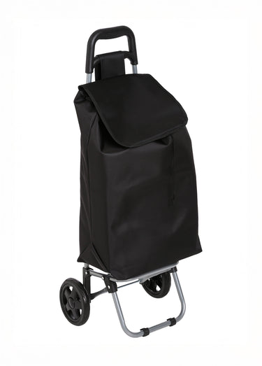 Chariot de courses pliant format XL Noir
