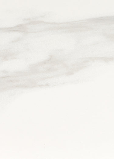 Table d'appoint céramique et frêne NOLI Blanc/Brun foncé