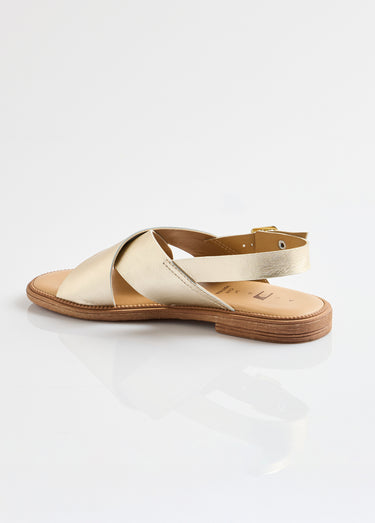 Sandales plates brides croisées Dore