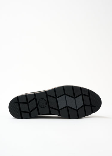 Mocassins grande largeur cuir chaîne à maillons Leopard