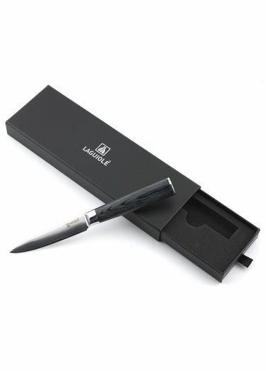 Couteau office acier 23cm Damarus Noir