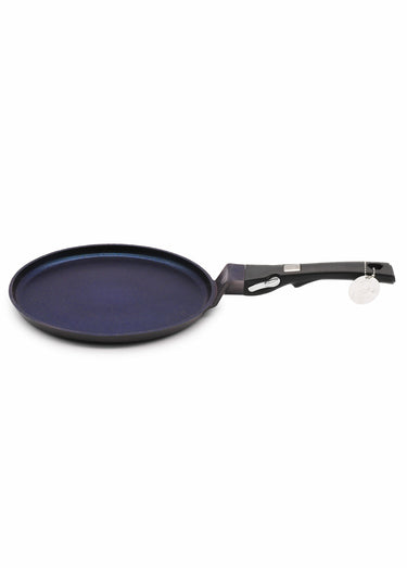 Crêpière amovible alu 26cm Diamant Bleu Bleu