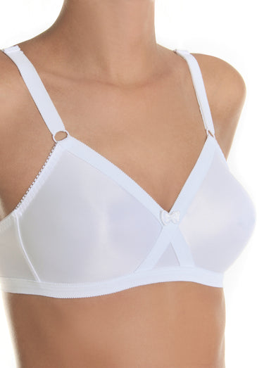 Soutien-gorge effet naturel sans armatures Blanc
