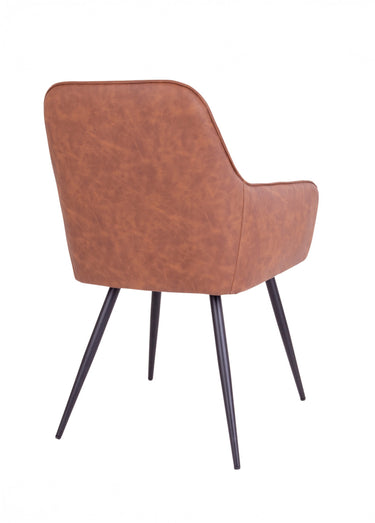 Chaises salle à manger thème vintage 1M Marron