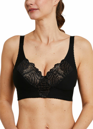Soutien-gorge bustier sans armatures Noir