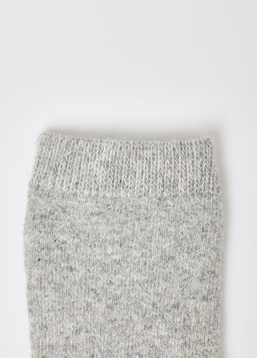Paire de chaussettes chaudes avec laine Gris Clair