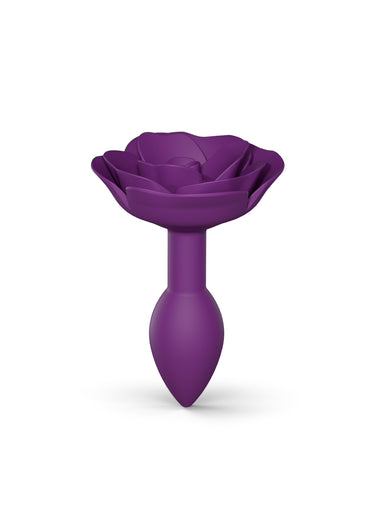 Sextoy silicone plug anal OPEN ROSES Violet