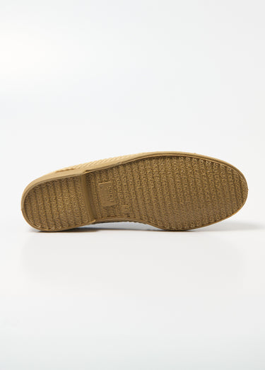 Mocassins toile perforée élastiqués Marine