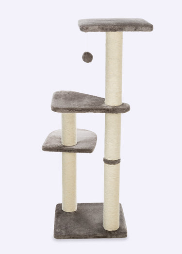 Grand arbre à chat ALTEA, hauteur 117cm Gris