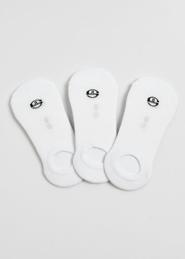 Socquettes de sport invisibles de marque Blanc