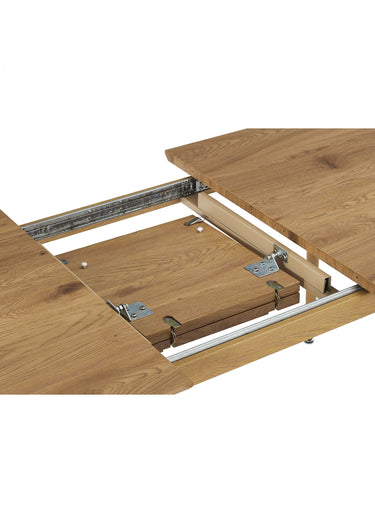 Table extensible bois 6 à 8 pers. PAXTON Marron