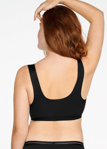 Soutien-gorge ouvert devant sans armatures Noir