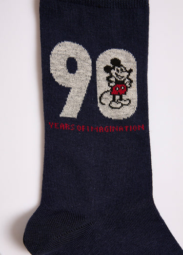 Chaussettes motifs Mickey + boîte cadeau Assortis Bleu