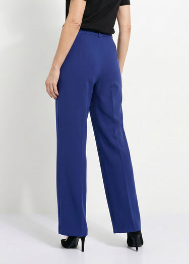 Pantalon fluide large Marine