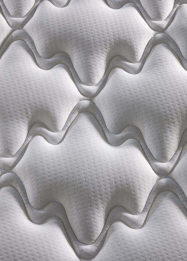 Matelas ferme mousse haute densité, haut. 17/18cm Blanc