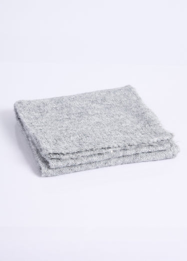 Echarpe chaud maille brillante à sequins Gris