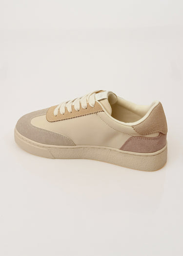 Baskets à lacets avec détail étoile Mauve