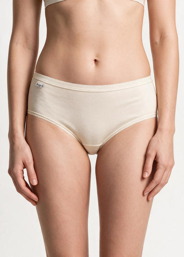 Lot de 3 culottes basic midi Ivoire Lot3