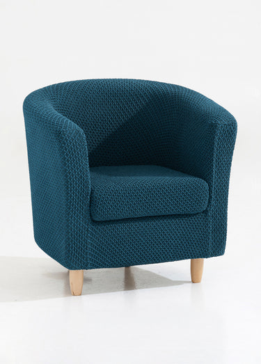 Housse intégrale pour fauteuil ou canapé Bleu Nuit