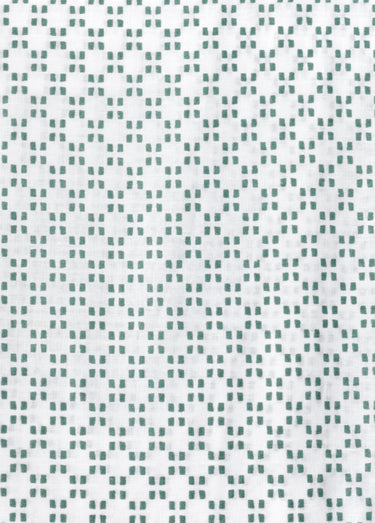 Parure de lit 4 pièces avec drap plat, scandinave Vert