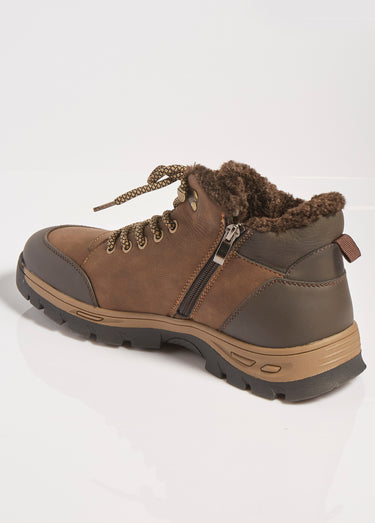 Chaussures sportswear montantes outdoor Marron
