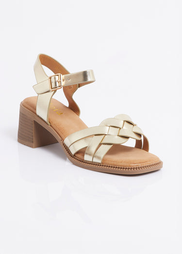 Sandales talon haut, brides fantaisie Dore