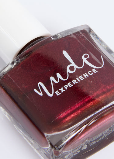 Vernis à ongles nacré, Intense Rouge
