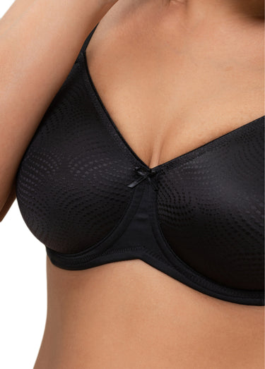 Soutien-gorge avec armatures minimiseur Noir