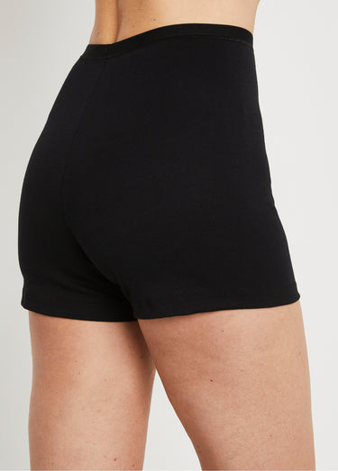 Culotte shorty coton - lot de 3 Noir Lot3