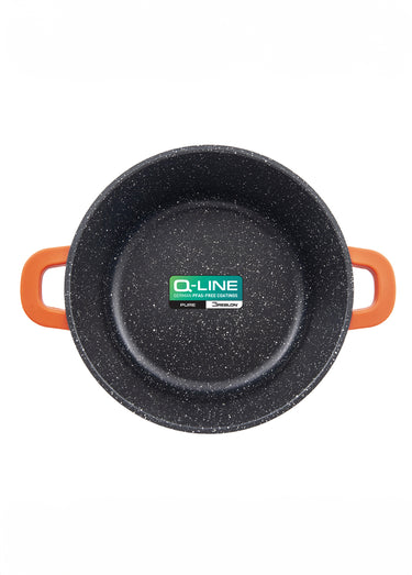 Faitout 44cm anti-adhésif céramique Noir