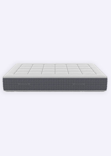 Matelas très ferme à ressorts 7 zones, haut. 28cm Blanc