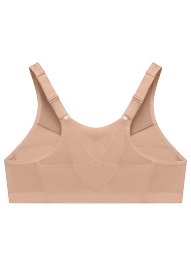 Soutien-gorge MagicLift Grandes Tailles Aide à la Posture, Fermeture Frontale, Sans Armatures n°1265 Chair