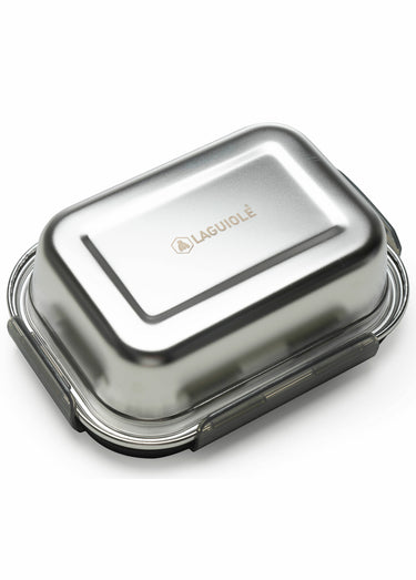 3 boites rectangulaires inox Argent