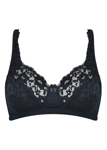 Soutien-gorge dentelle sans armatures Noir