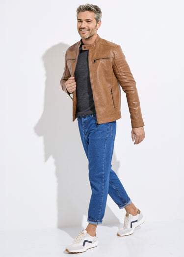 Jean 5 poches homme, coupe tendance Bleu