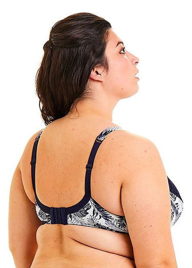 Soutien-gorge armatures, imprimé fantaisie Imprime Marine