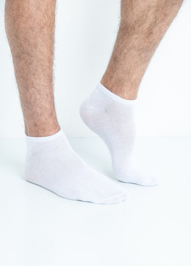 Chaussettes discrètes homme Blanc Lot3