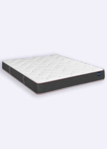Matelas ferme en mousse anti_acariens, haut. 22cm Blanc