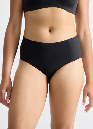 Culotte taille haute invisible Noir