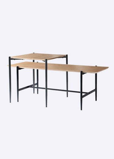 JESSIE Tables basses gigognes Bois Clair