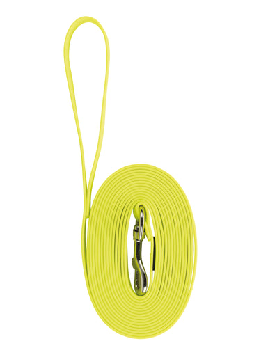 Laisse à pister PVC Jaune